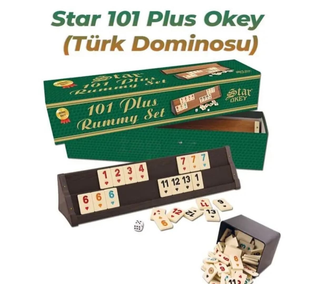 Okey-Star 101 Plus Professional Okey Dəsti