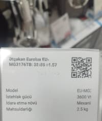 Eurolux ətçəkən maşın — şəkil 3