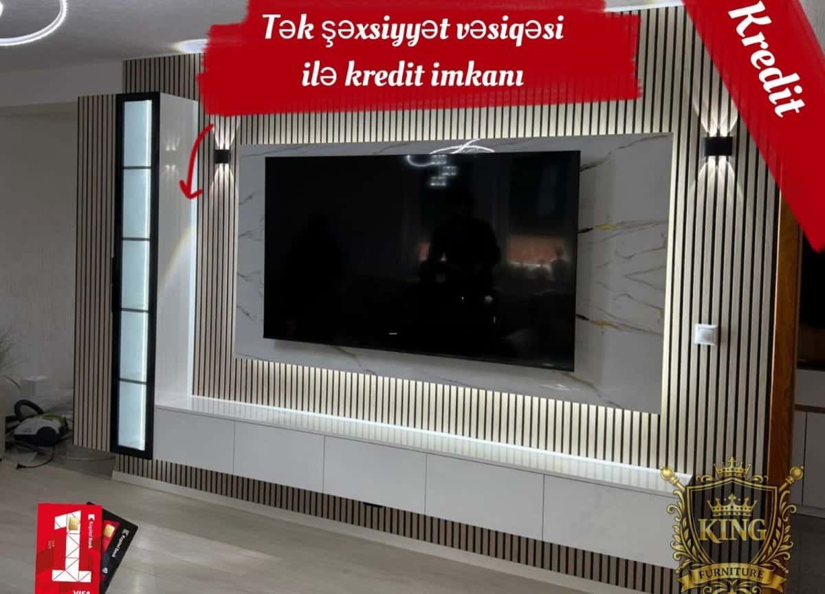 Mixed color TV frame - Tenderyard