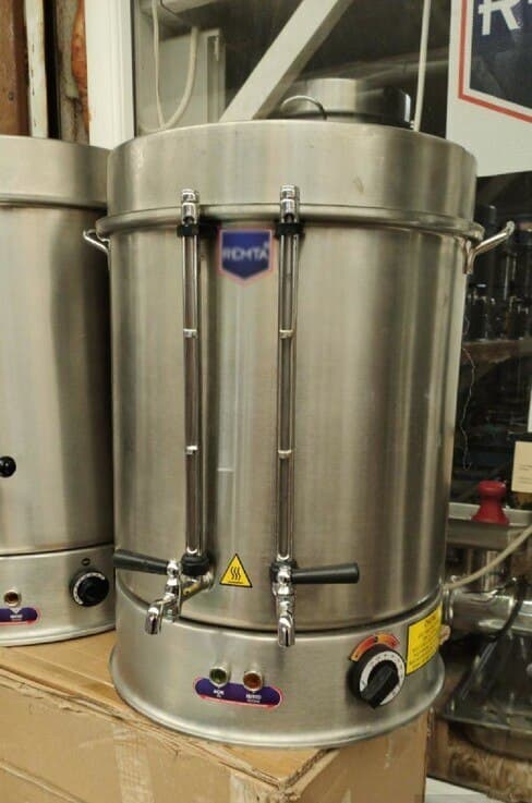 Samovar Paslanmayan polad material