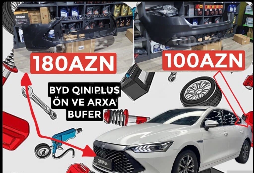 Ön və arxa bamper BYD Qin Plus
