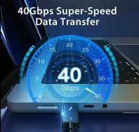 Qızılı rəng data kabel, USB — şəkil 3