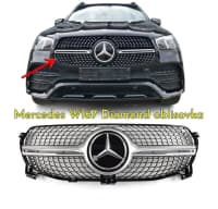 Radiator barmaqlığı Mercedes W221 2010 — şəkil 8