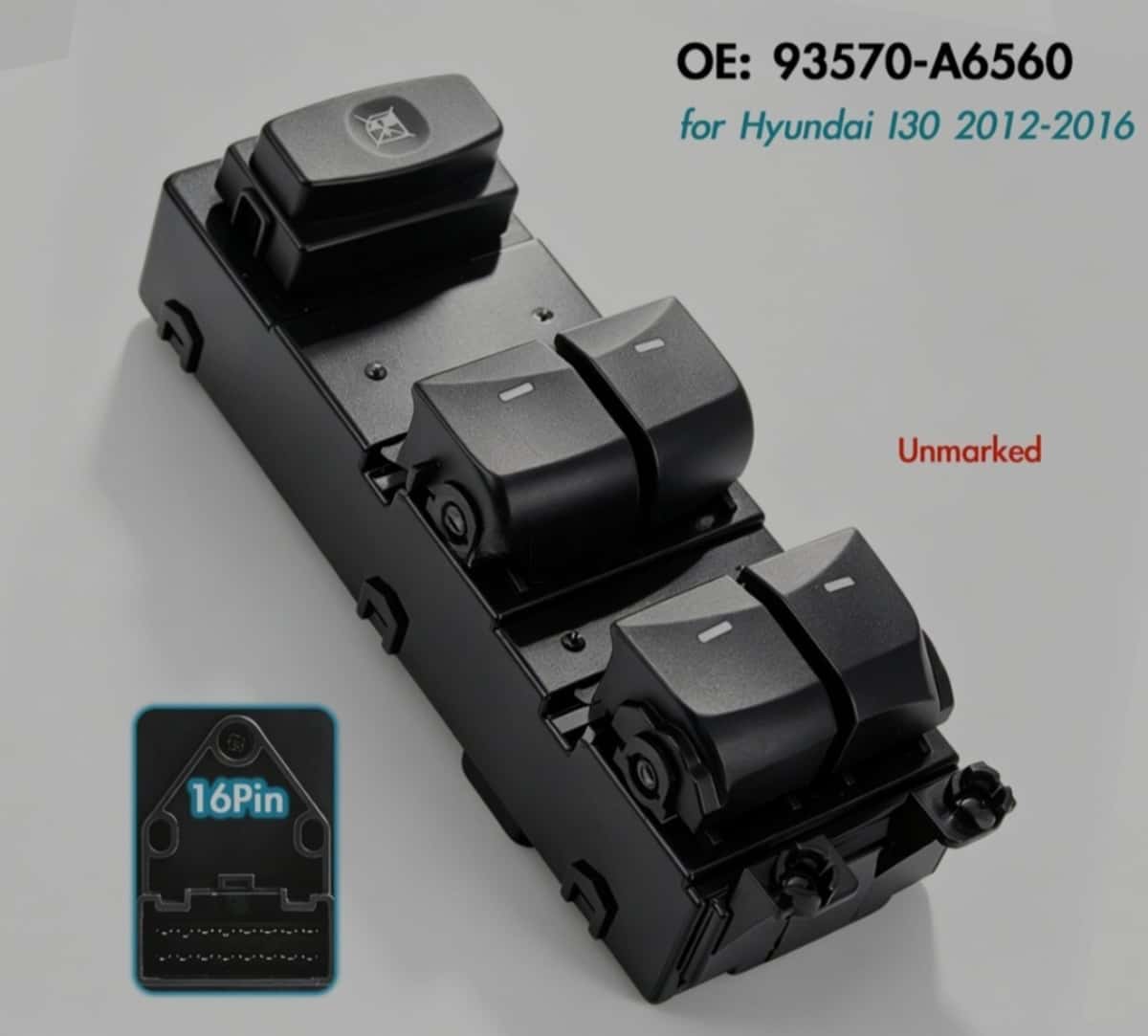 Window switch control panel for Hyundai i30 2012-2016 - Tenderyard