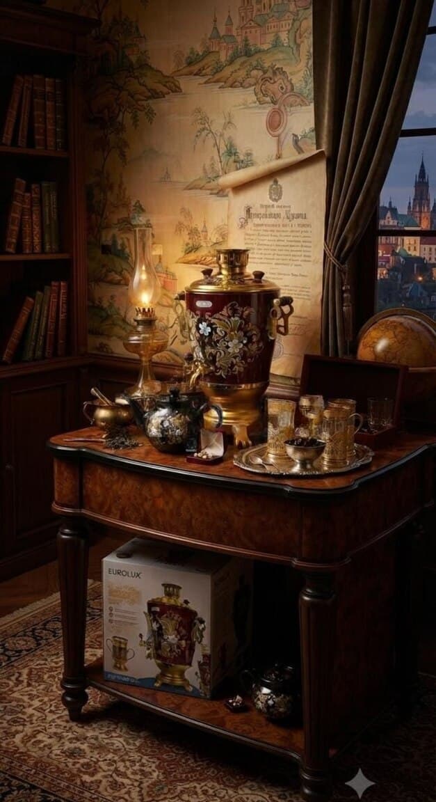 Samovar Metal material