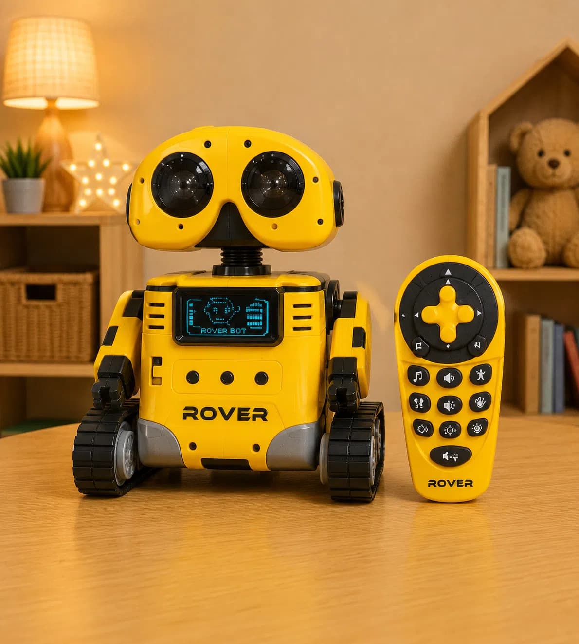 Oyuncaq robot 009/rax008, sarı