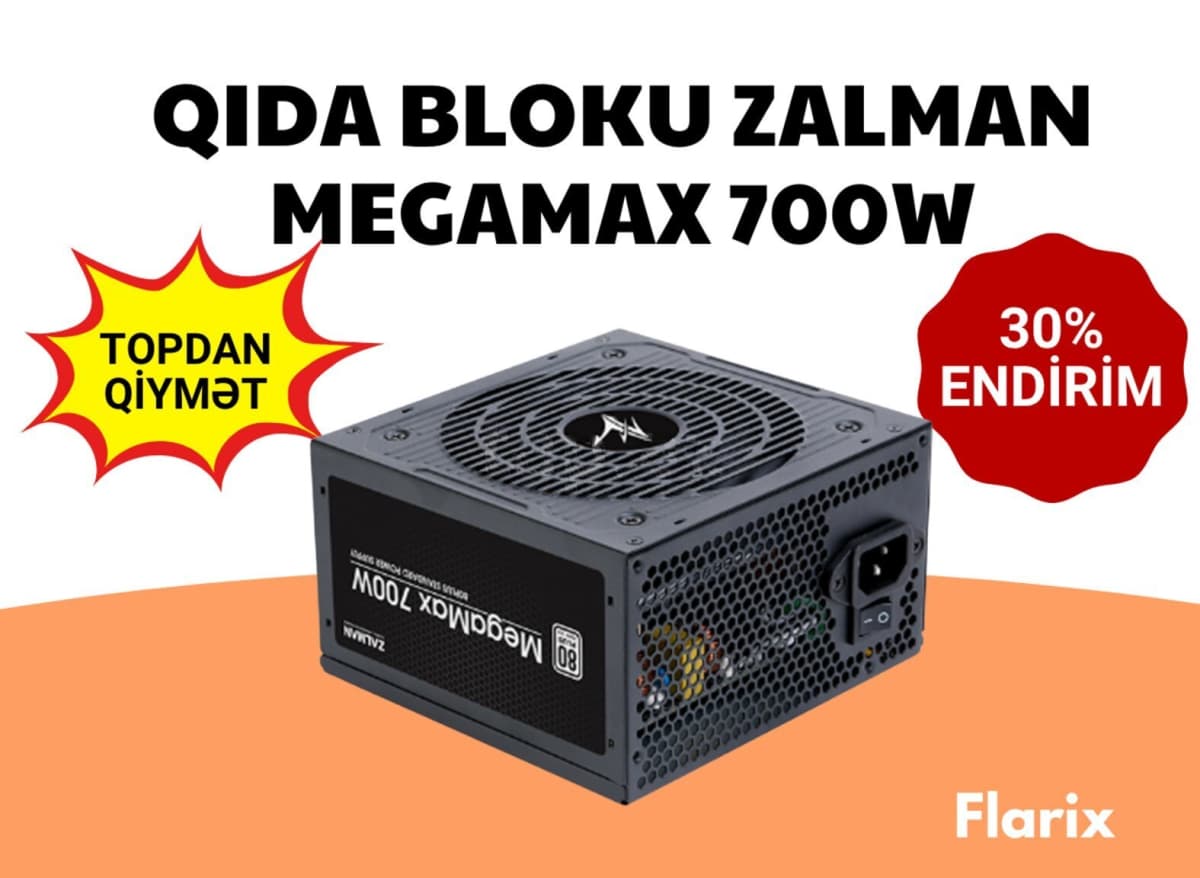 Qida bloku Zalman MegaMax 700W