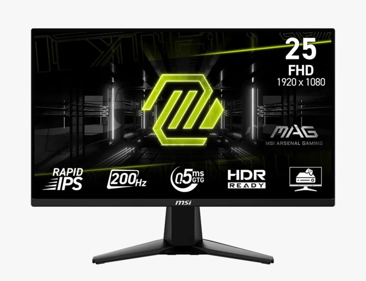 Monitor MSI MAG 255F E20 24.5" FHD 200Hz Rapid IPS