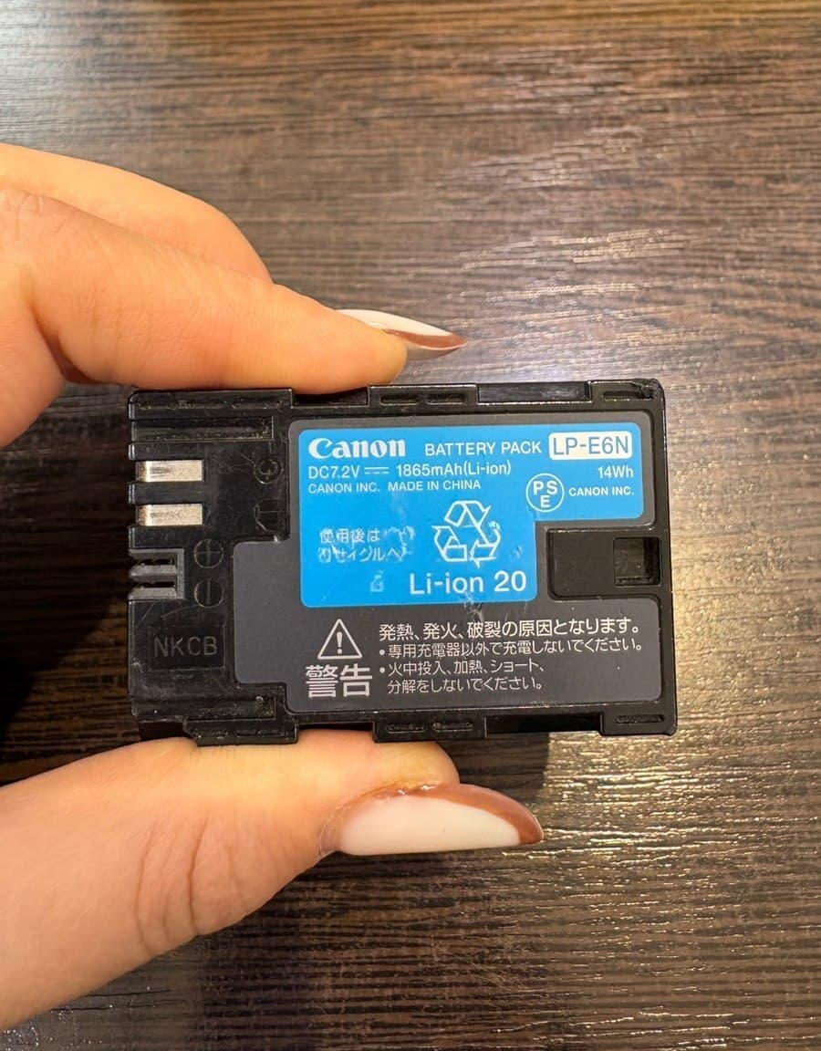 Fotoaparat batareyası Canon LP-E6