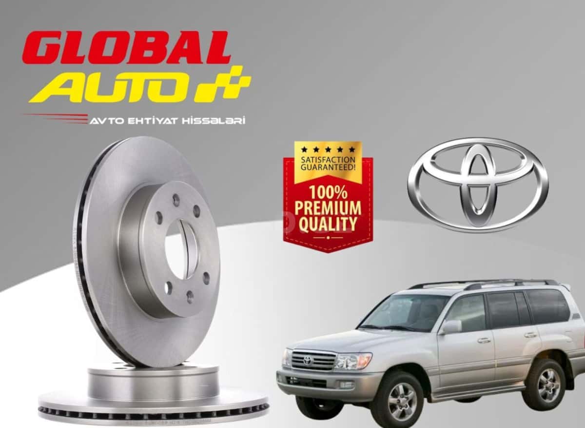 Brake disc Toyota Land Cruiser J100 2002-2007 - Tenderyard