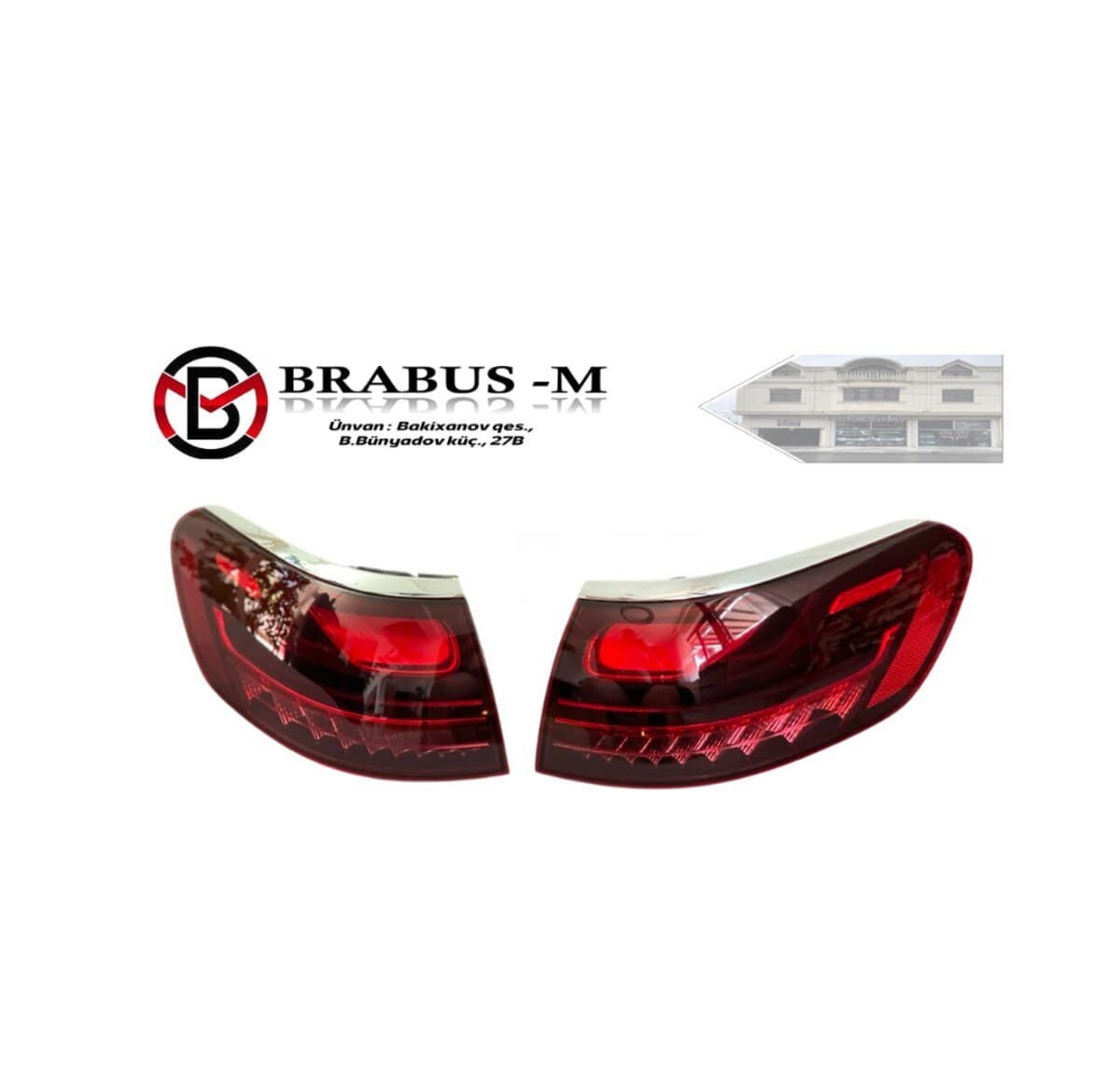 Arxa stop işığı Mercedes GLS W167