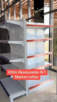 Market vitrinləri və ticarət avadanlıqları — şəkil 4