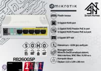 Kommutator MikroTik RB260GSP — şəkil 2