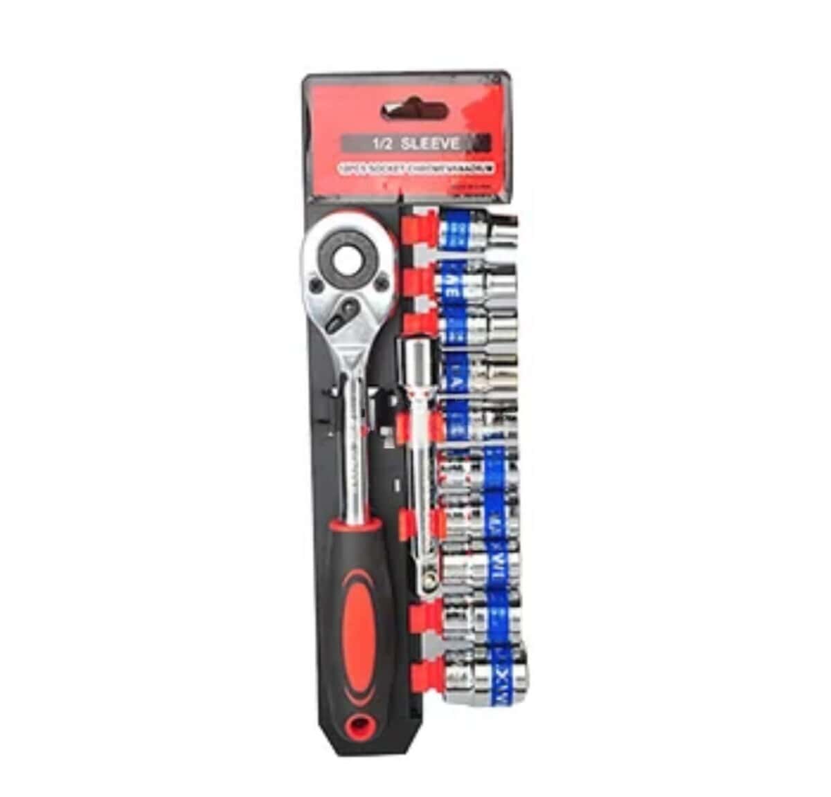 Ratchet wrench set 12-piece - Tenderyard