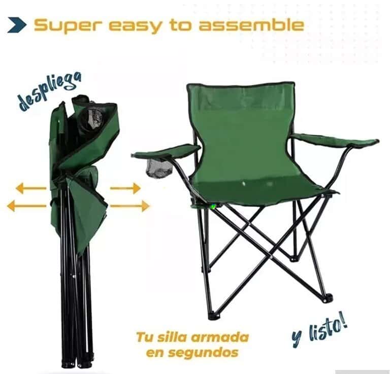 Folding fishing and picnic chair - Tenderyard