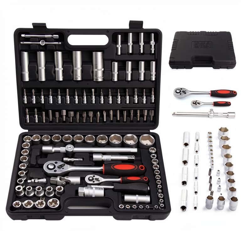 108-piece wrench and tool set - Tenderyard