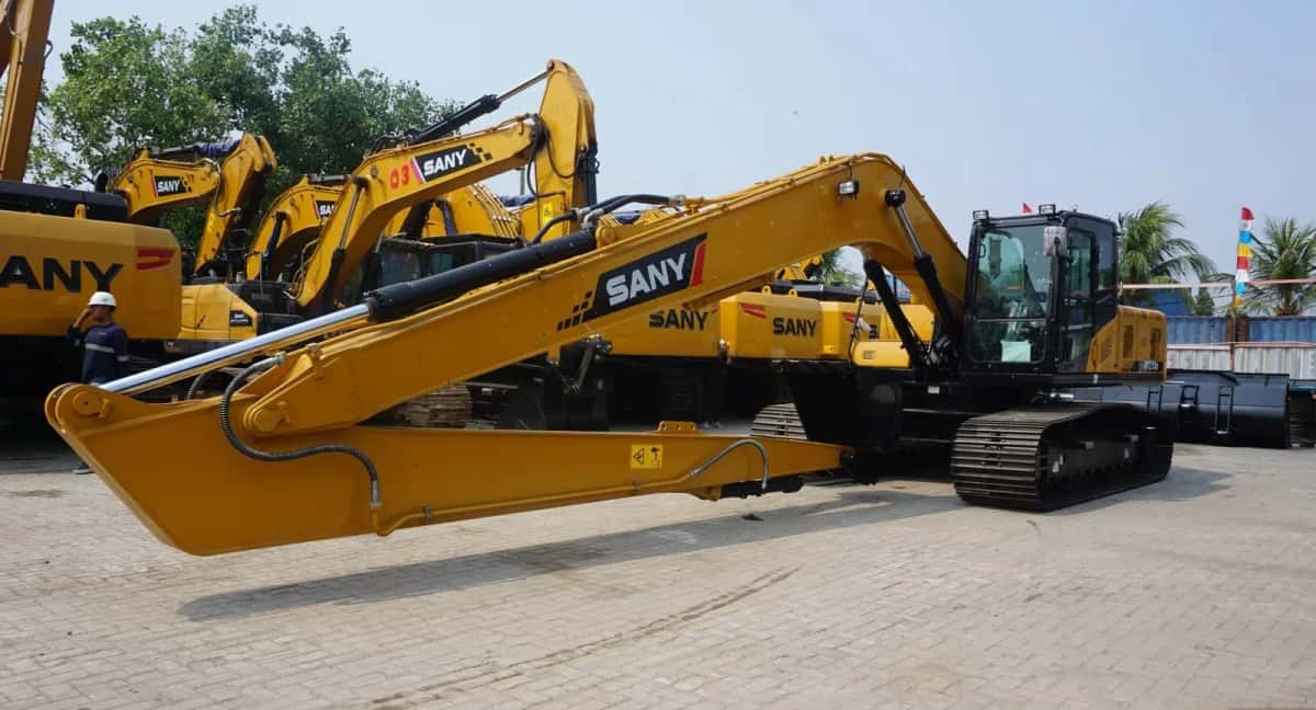 Sany SY215C long-reach excavator 2026 - Tenderyard