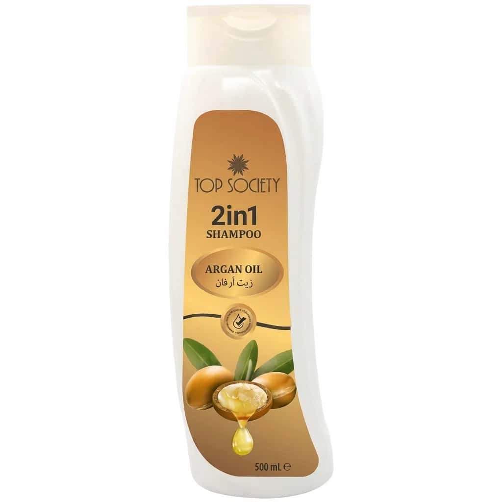 Top Society Argan Oil 2in1 Шампунь 500 мл - Tenderyard