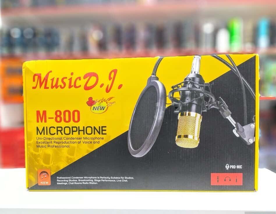 Профессиональный USB-микрофон M800 для игр и подкастов - Tenderyard