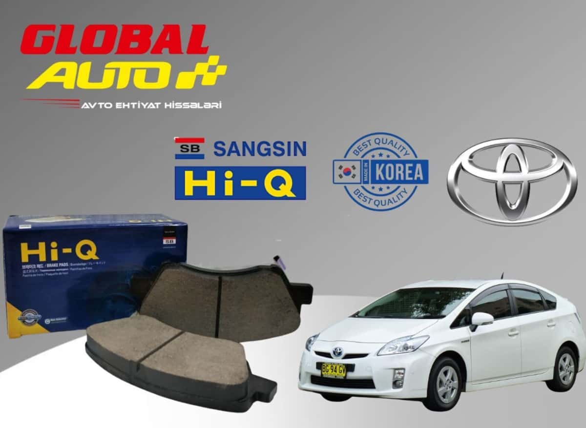 Brake pads Hi-Q Toyota Prius NHW30 - Tenderyard
