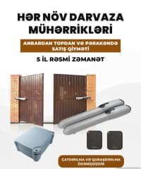 Avtomatik qapı mühərrikləri və darvaza sistemləri — şəkil 5