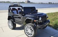 Uşaq elektrik avtomobili Jeep Supercar LT-598 4x4 — şəkil 12