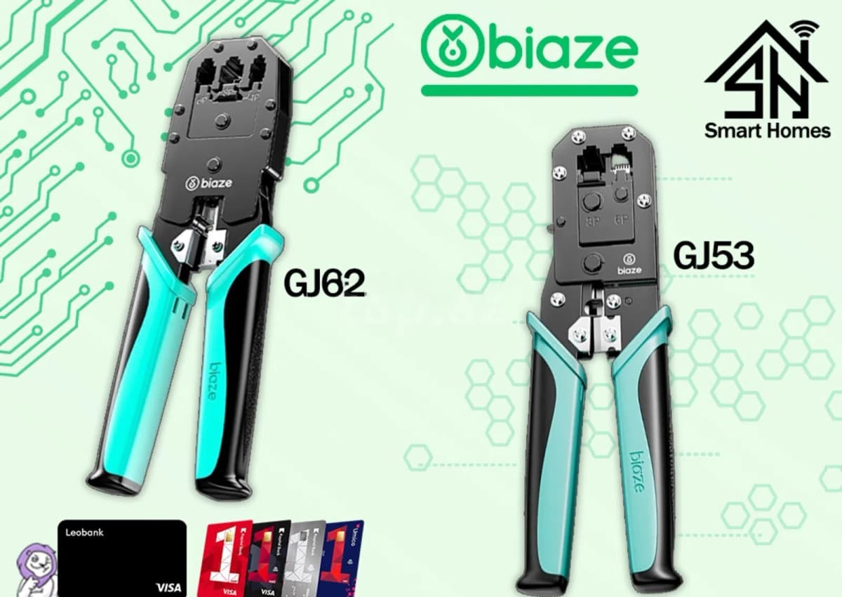 Krimper Biaze GJ53 (RJ45, RJ45 (8P8C), RJ11/RJ12 (6P6C/6P4C)