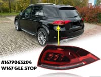 Arxa stop işığı Mercedes GLE W167 — şəkil 13