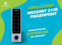 Giriş-çıxışa nəzarət paneli ACM 210E Fingerprint — şəkil 1