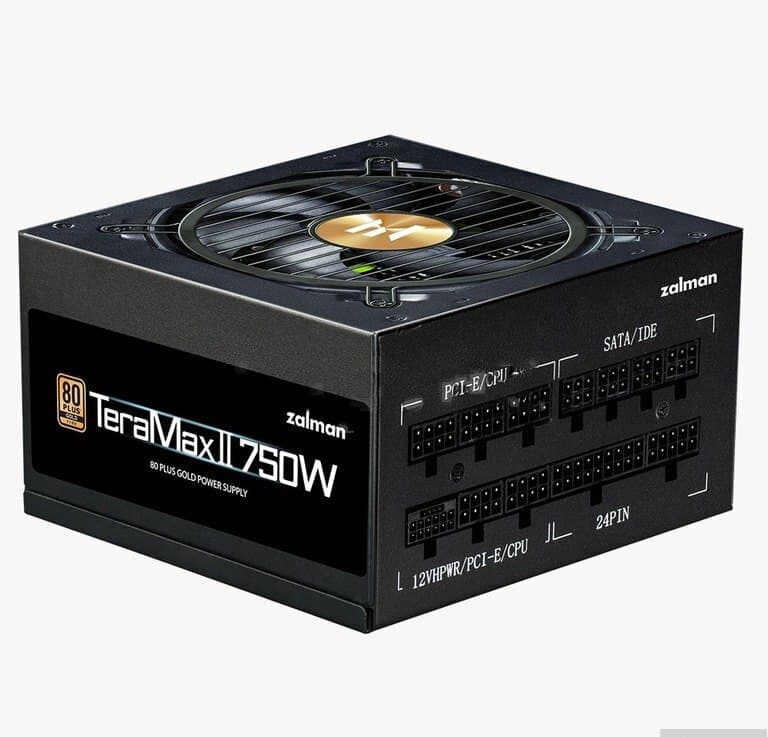 Qida bloku Zalman Teramax II 750W 80+ Gold Full Modular