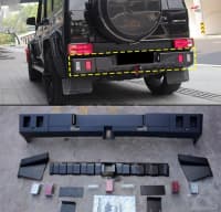 Arxa bufer Mercedes G-Class — şəkil 2