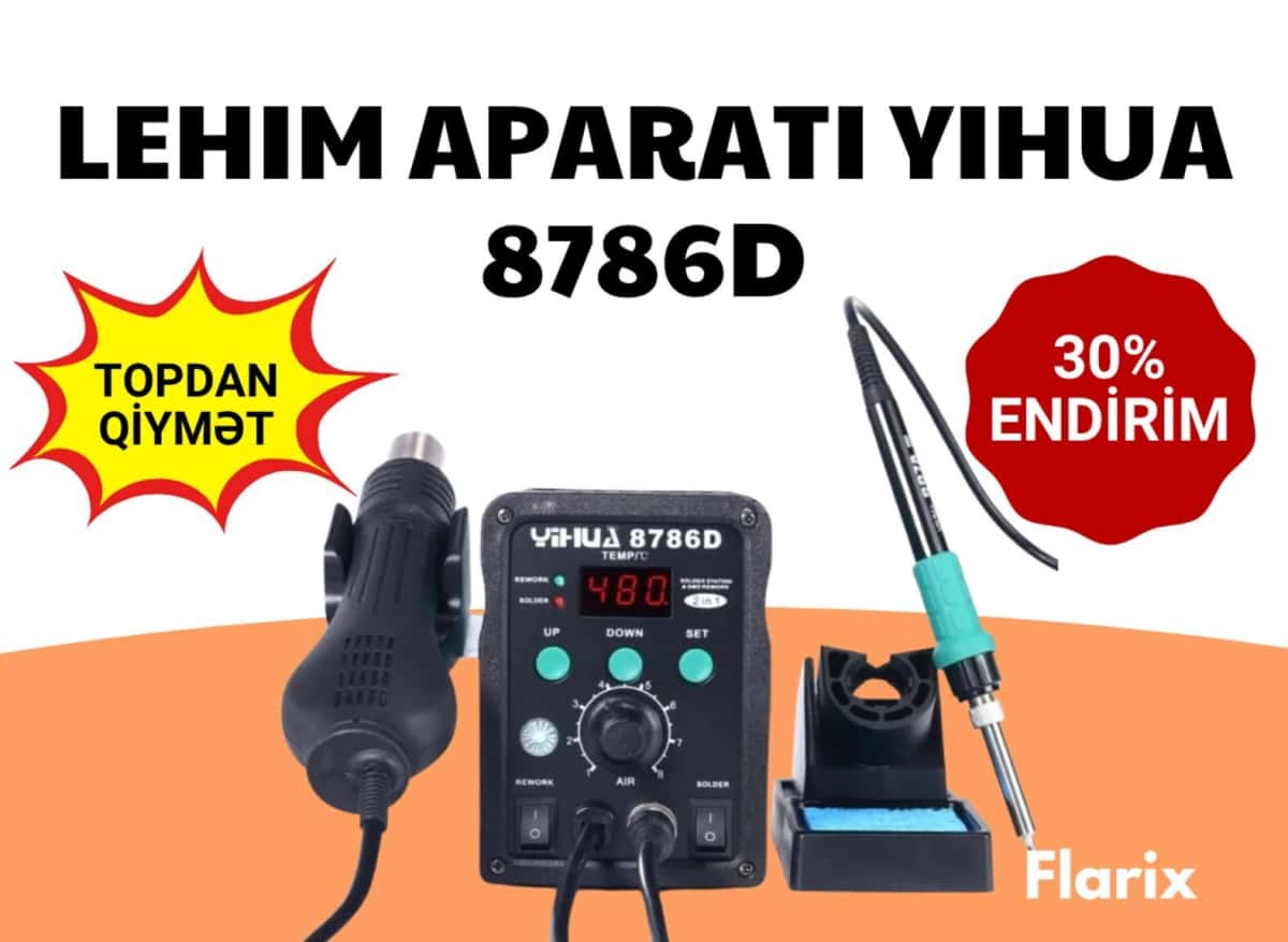 Soldering station Yihua 8786D - Tenderyard