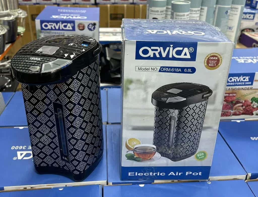 Orvica ORM-618A 6.8L Electric Thermo Pot - Tenderyard