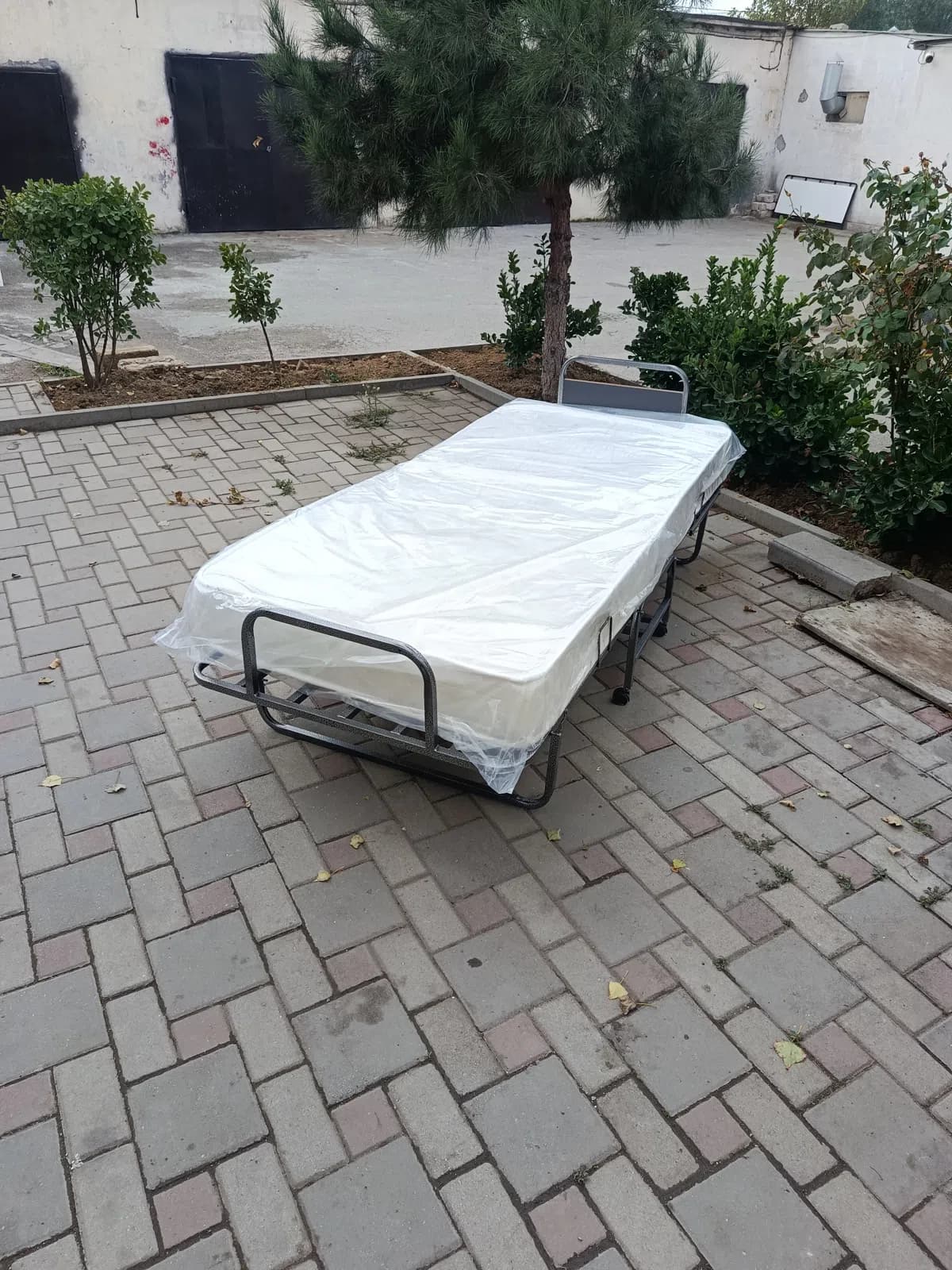 Çarpayı Alyans Boz rəng