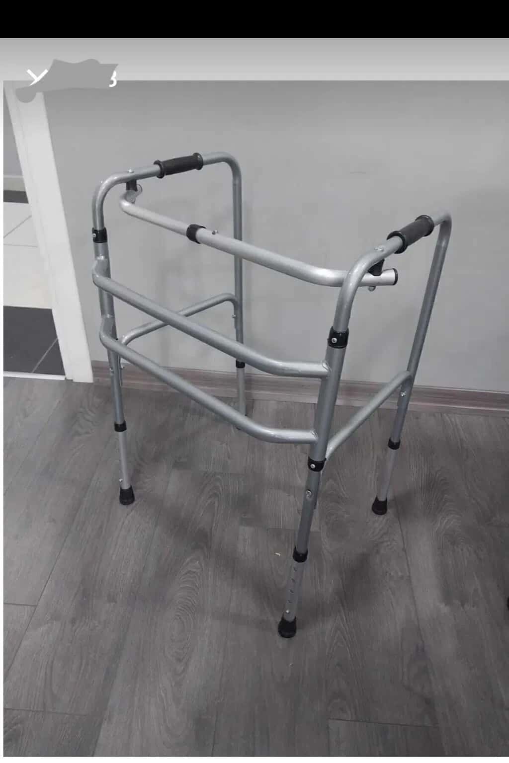 Walking aid rollator for patients (walker) - Tenderyard