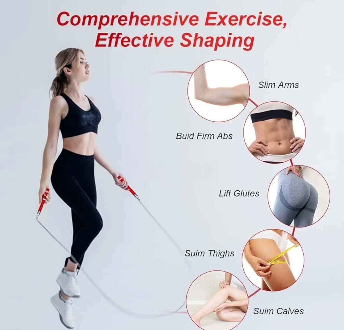 Jump Rope with Counter and Type-C Charging - Tenderyard