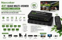 HDMI Multi-Viewer 4x1 4K 1080p — şəkil 1