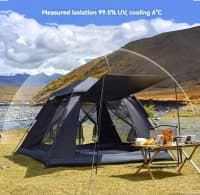 Avtomatik kempinq çadırı 2.40x2.40m — şəkil 5