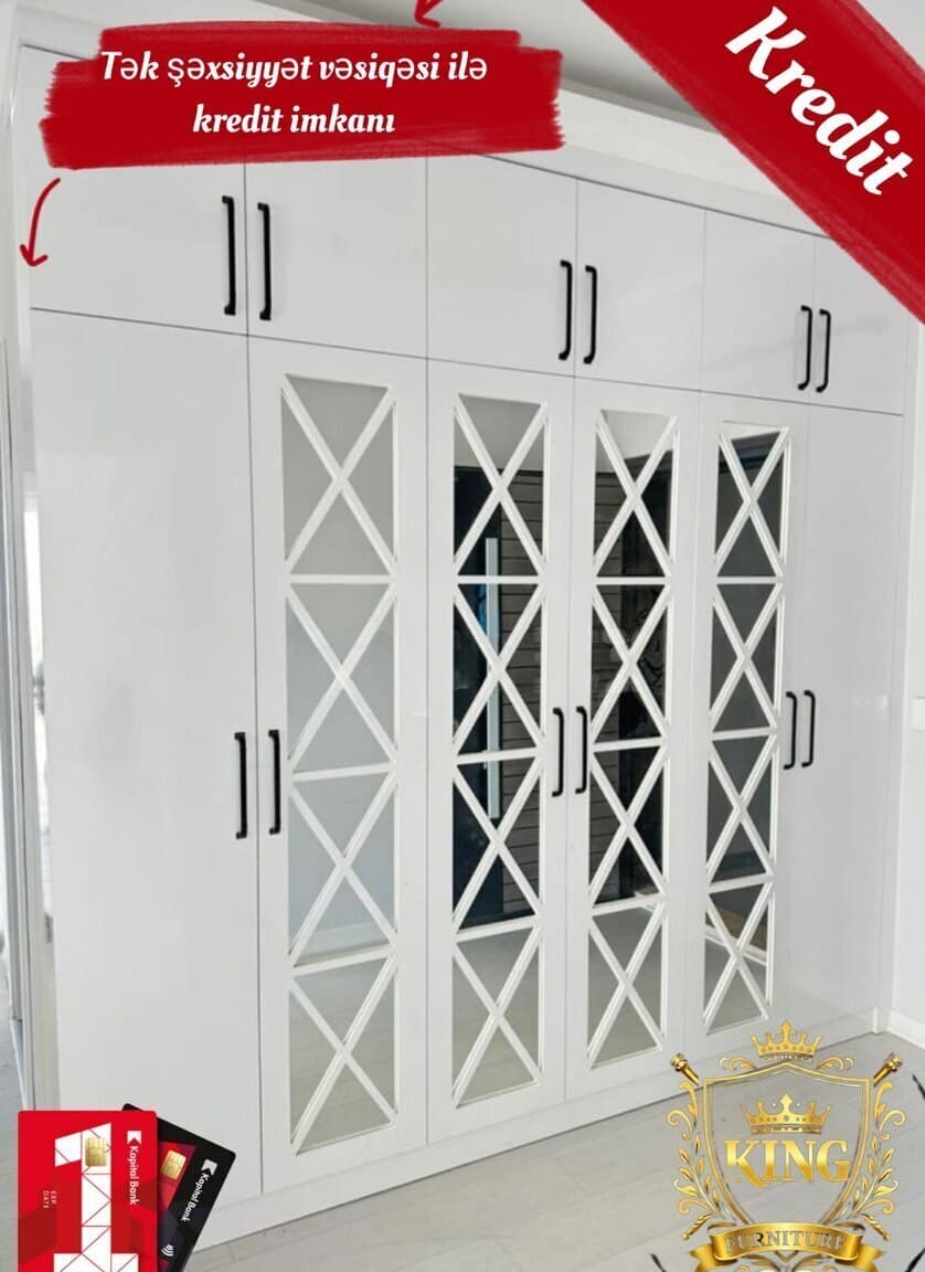 4 qapılı dolab