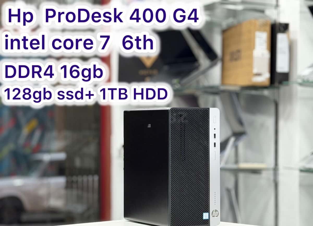 HP ProDesk 400 G4 MT Business Desktop Computer - Tenderyard