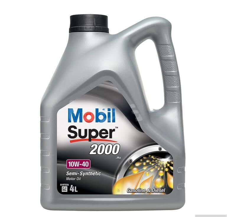 Mobil Super 2000 X1 10W40 4L Mühərrik Yağı - Tenderyard