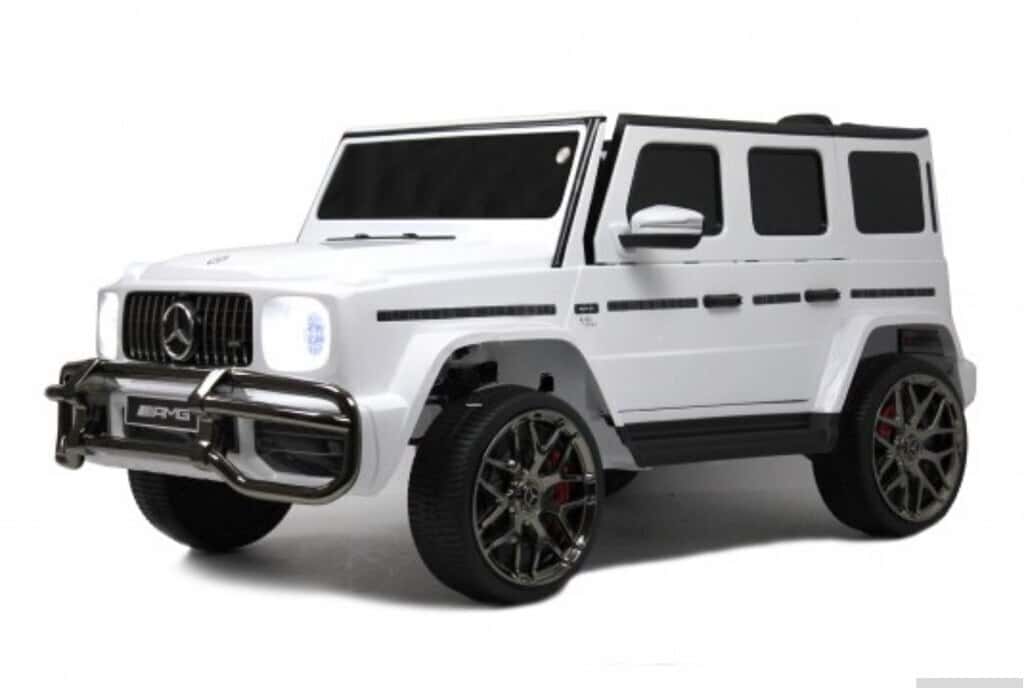 Детский электромобиль Mercedes-Benz белый 24V - Tenderyard