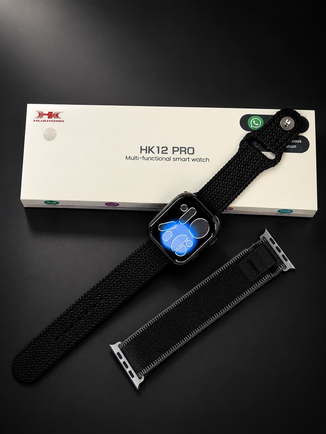 Smart saat Apple Watch Series 12 Qara