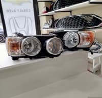 Ön fara və radiator barmaqlığı Chevrolet Aveo T300 — şəkil 2
