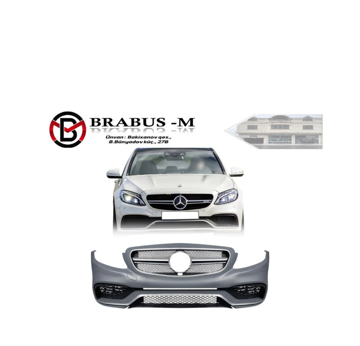 Ön bufer Mercedes W205 C63