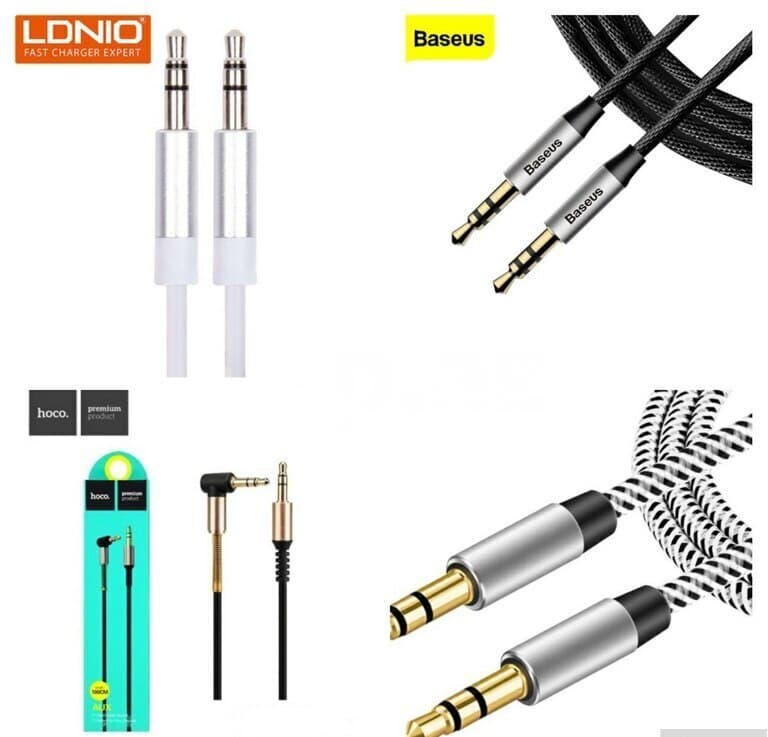 Qara rəng data kabel, AUX