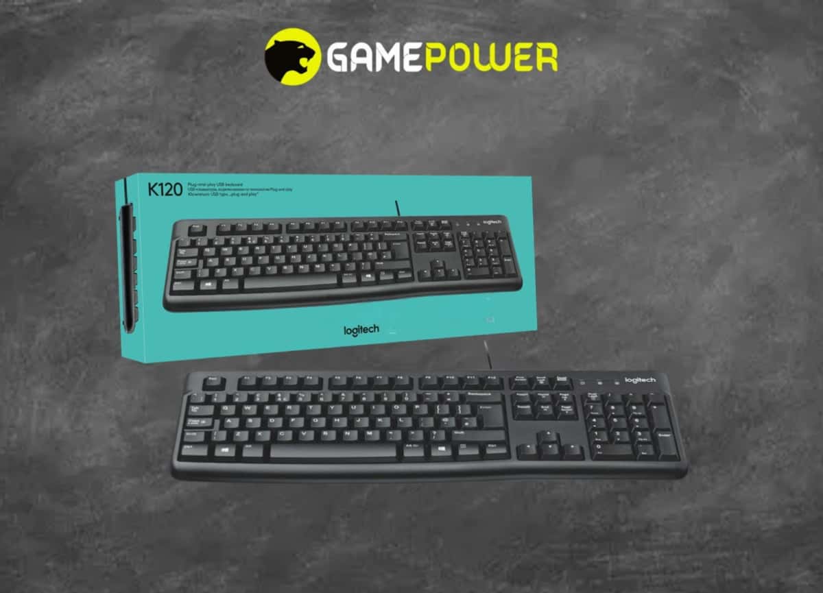 Logitech K120 Wired Keyboard - Tenderyard