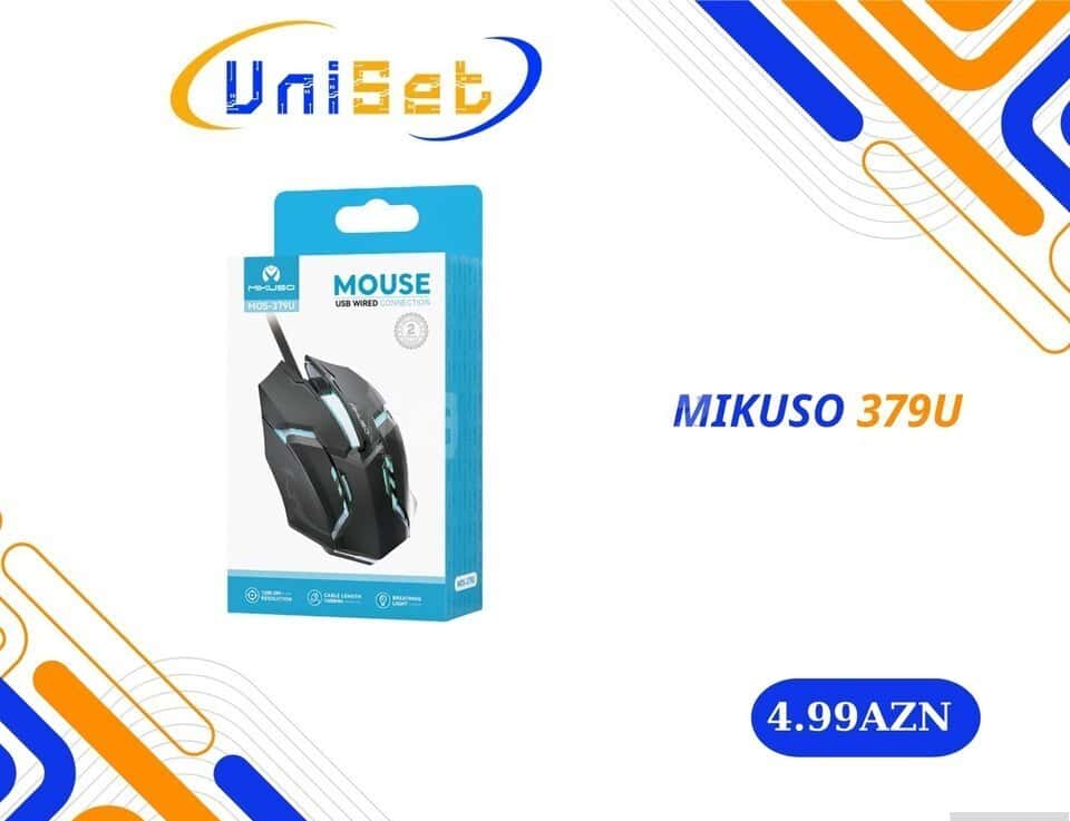 Mikuso 379U Computer Mouse - Tenderyard
