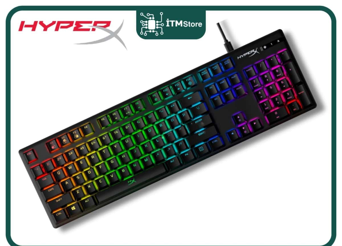 Mechanical Keyboard HyperX Alloy Origins Red Switch - Tenderyard