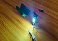 LED işıqlı güclü portativ fənər — şəkil 2